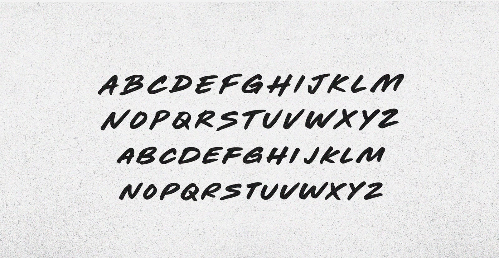 Dark Force Handwritten Brush Font - BLKBK Type - Hand Drawn Script Font