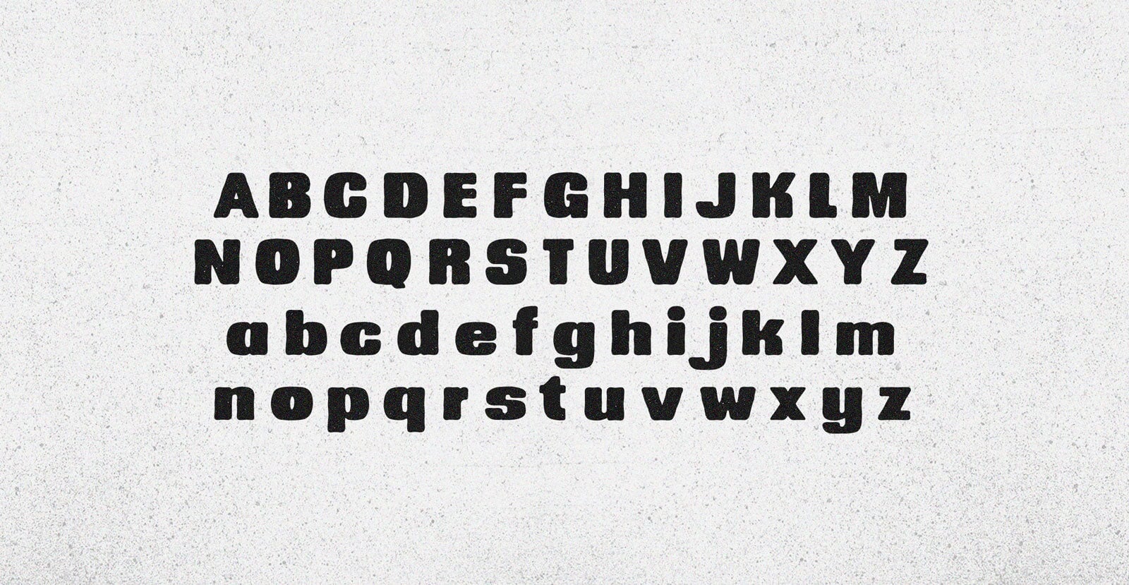 Big Bold Handwritten Sans Font - BLKBK Type - Hand Drawn Script Font
