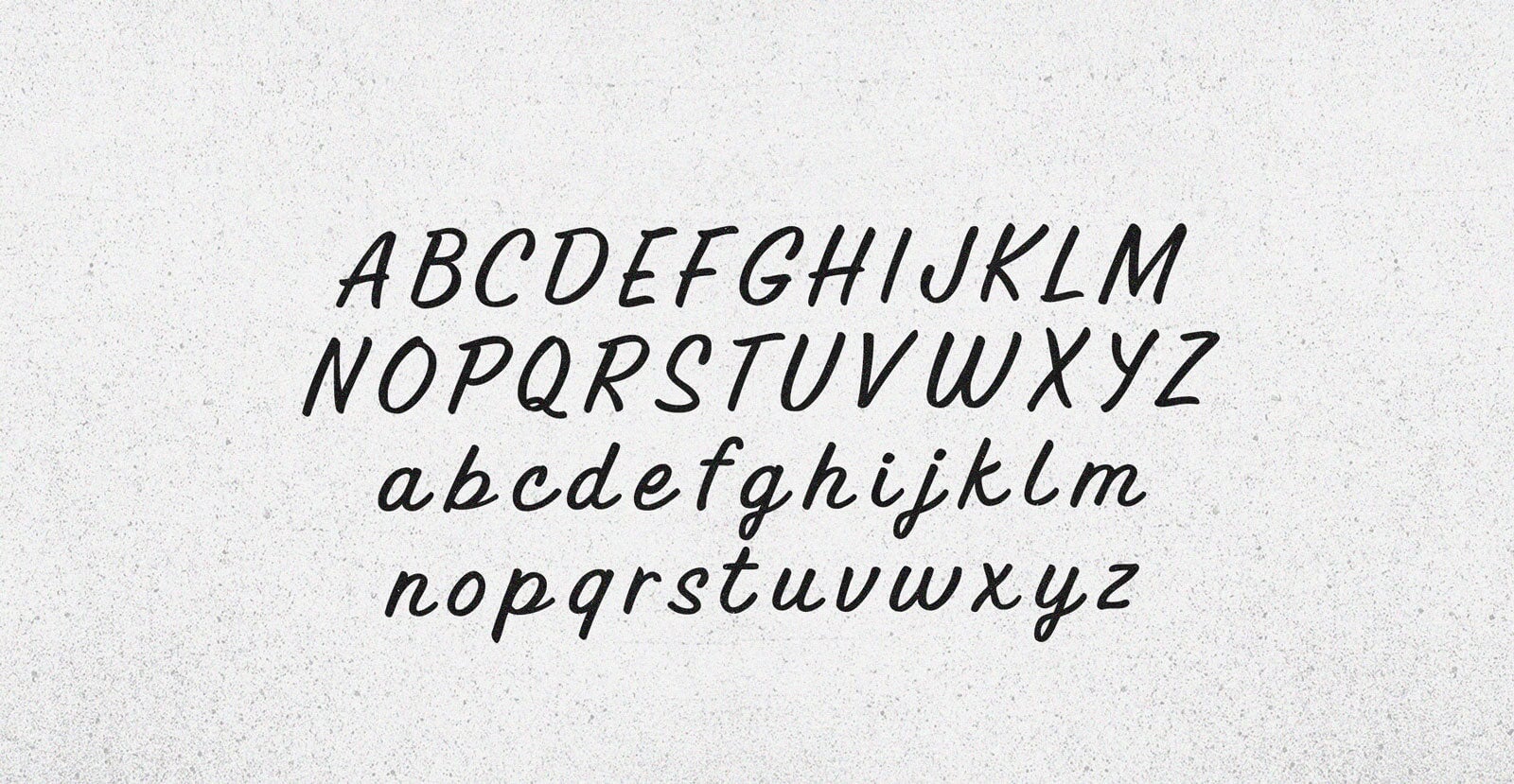 Stroke Genius Handwritten Brush Script Font - BLKBK Type - Hand Drawn Script Font