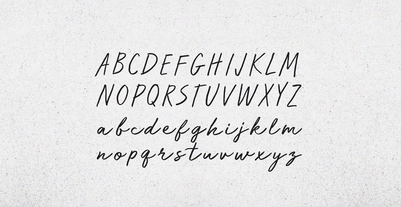 Run Wild Handwritten Brush Script Font - BLKBK Type - Hand Drawn Script Font