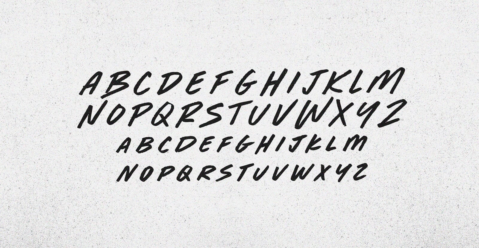 Born Wild Handwritten Brush Script Font - BLKBK Type - Hand Drawn Script Font