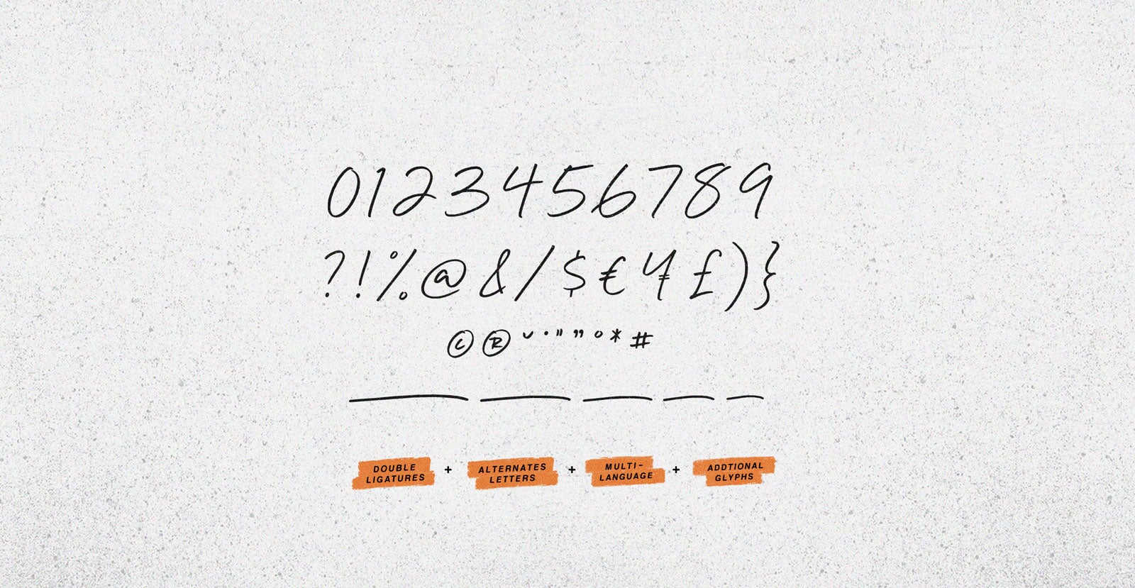 Beyond Infinity Handwritten Brush Script Font - BLKBK Type - Hand Drawn Script Font