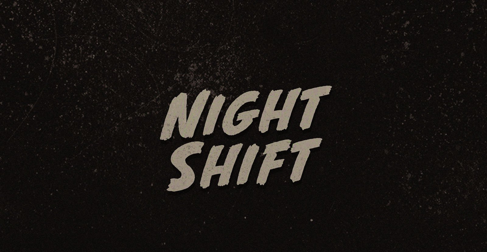 Night Shift Handwritten Brush Font - BLKBK Type - Hand Drawn Script Font