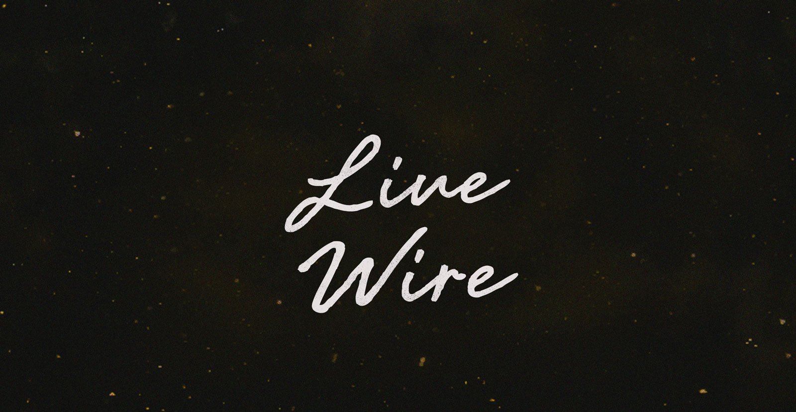 Live Wire Handwritten Brush Script Font - BLKBK Type - Hand Drawn Script Font