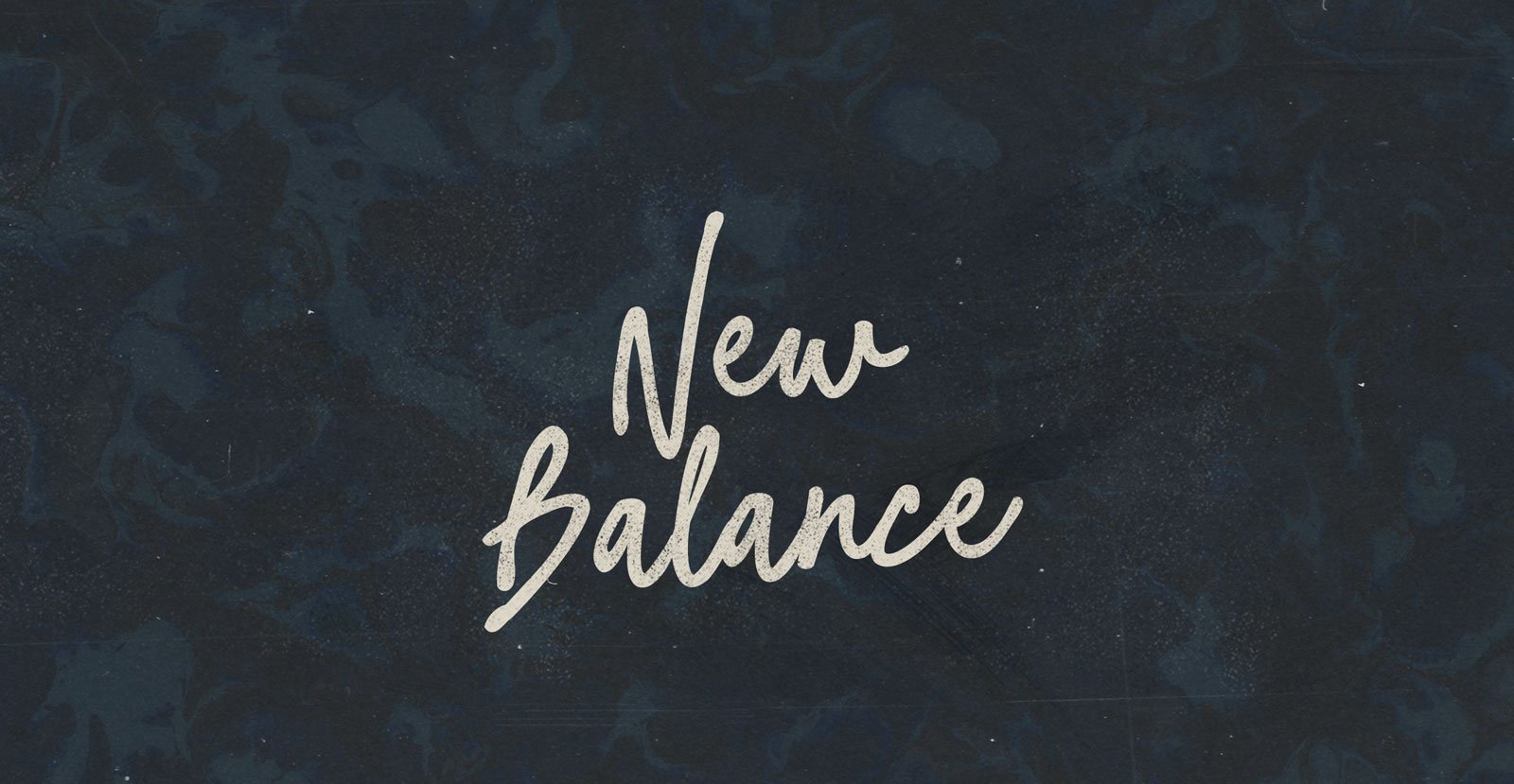 New Balance Handwritten Brush Script Font - BLKBK Type - Hand Drawn Script Font