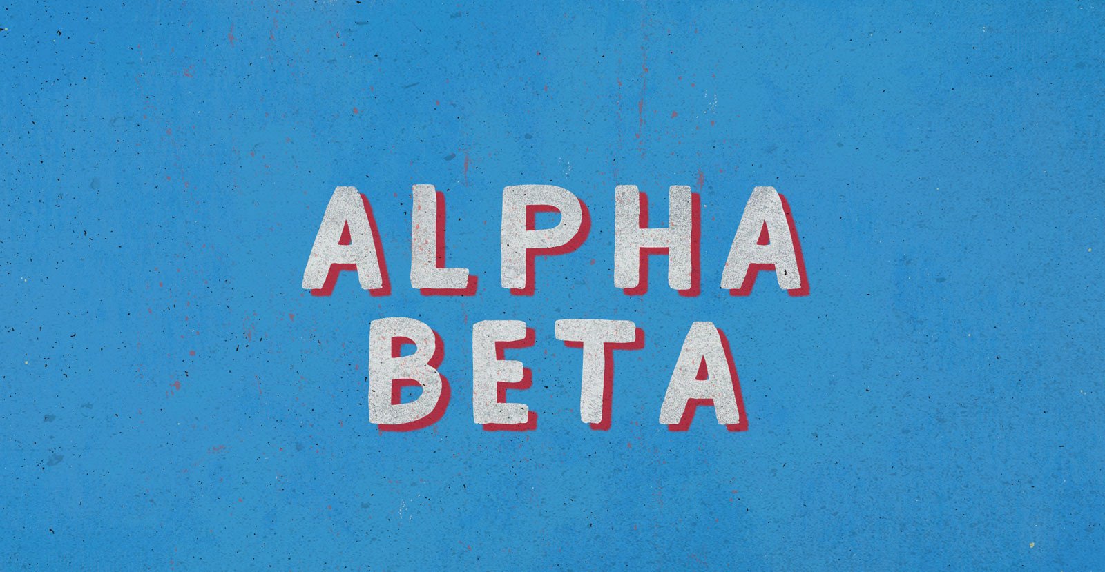 Alpha Beta Handwritten Sans Font - BLKBK Type - Hand Drawn Script Font