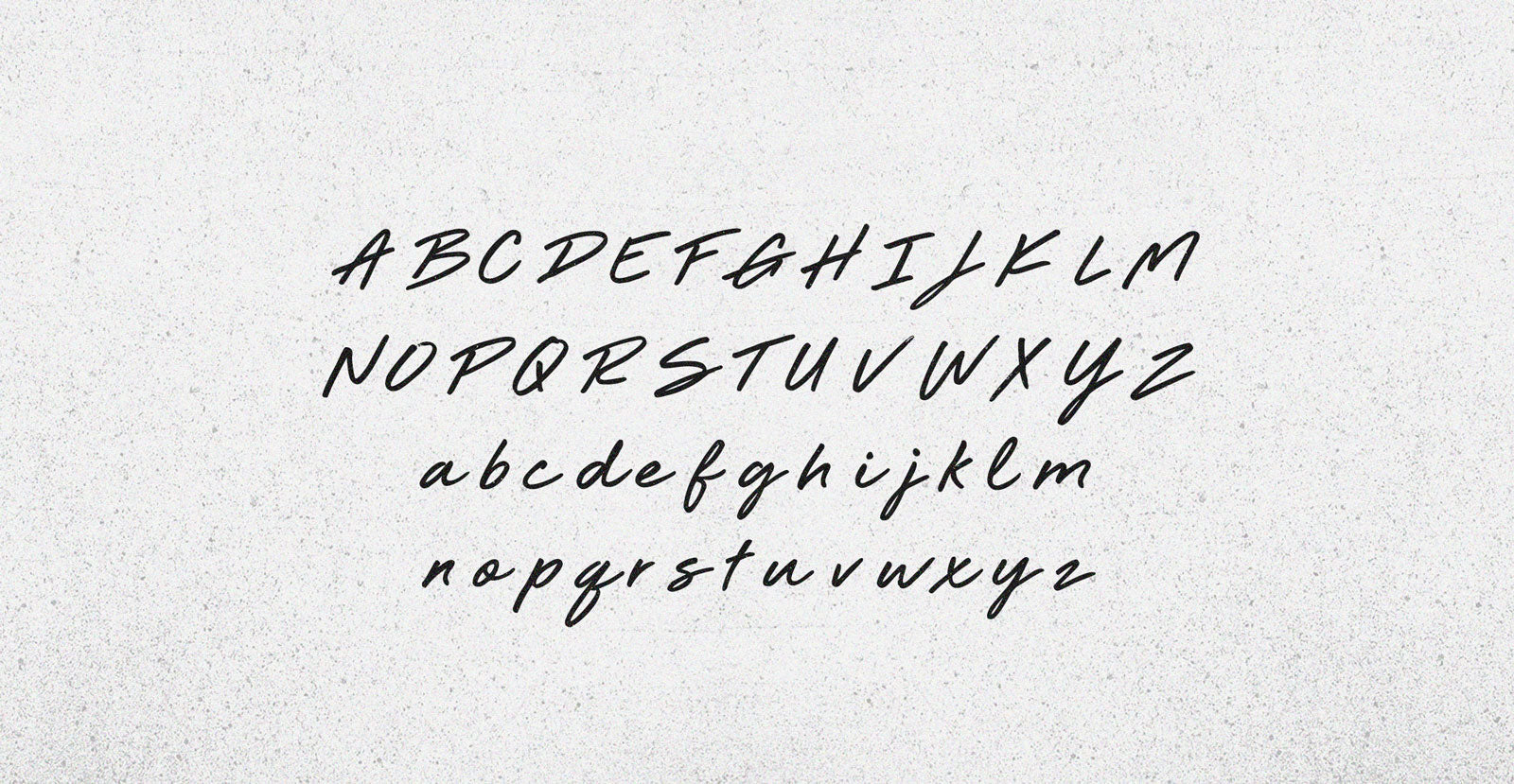 Touch Tone Handwritten Marker Font - BLKBK Type - Hand Drawn Script Font