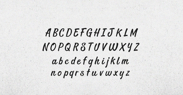 Sixty Nine - Handwritten Brush Script Font – BLKBK Fonts
