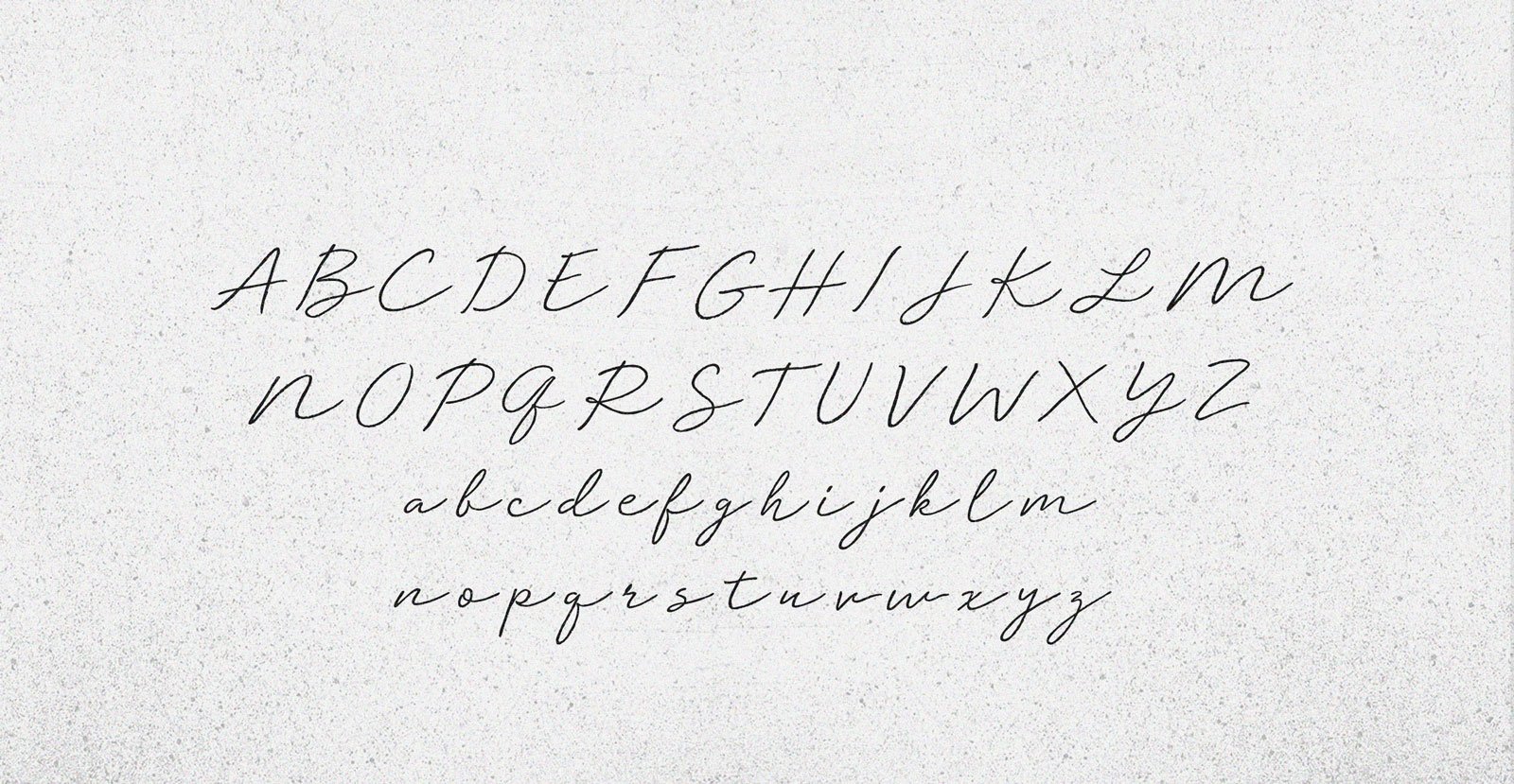 Rough Draft Handwritten Brush Script Font - BLKBK Type - Hand Drawn Script Font