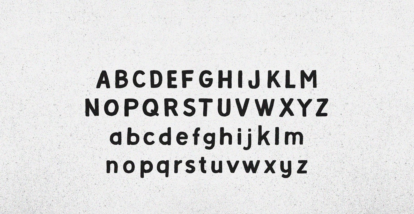 Alpha Beta Handwritten Sans Font - BLKBK Type - Hand Drawn Script Font