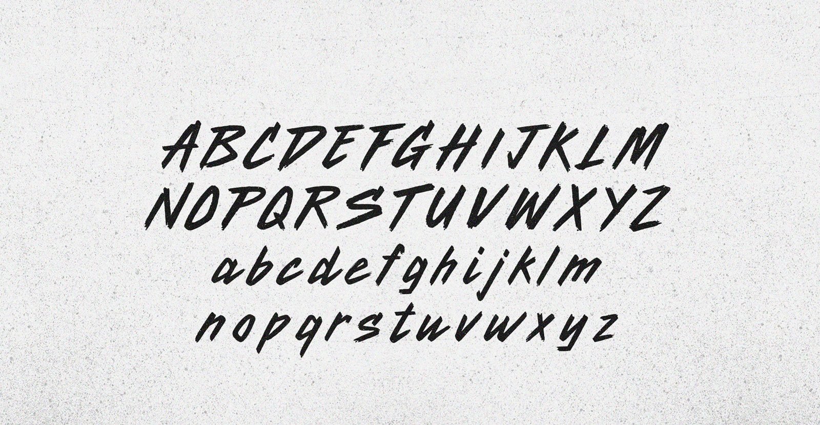 Radio Active Handwritten Brush Script Font - BLKBK Type - Hand Drawn Script Font