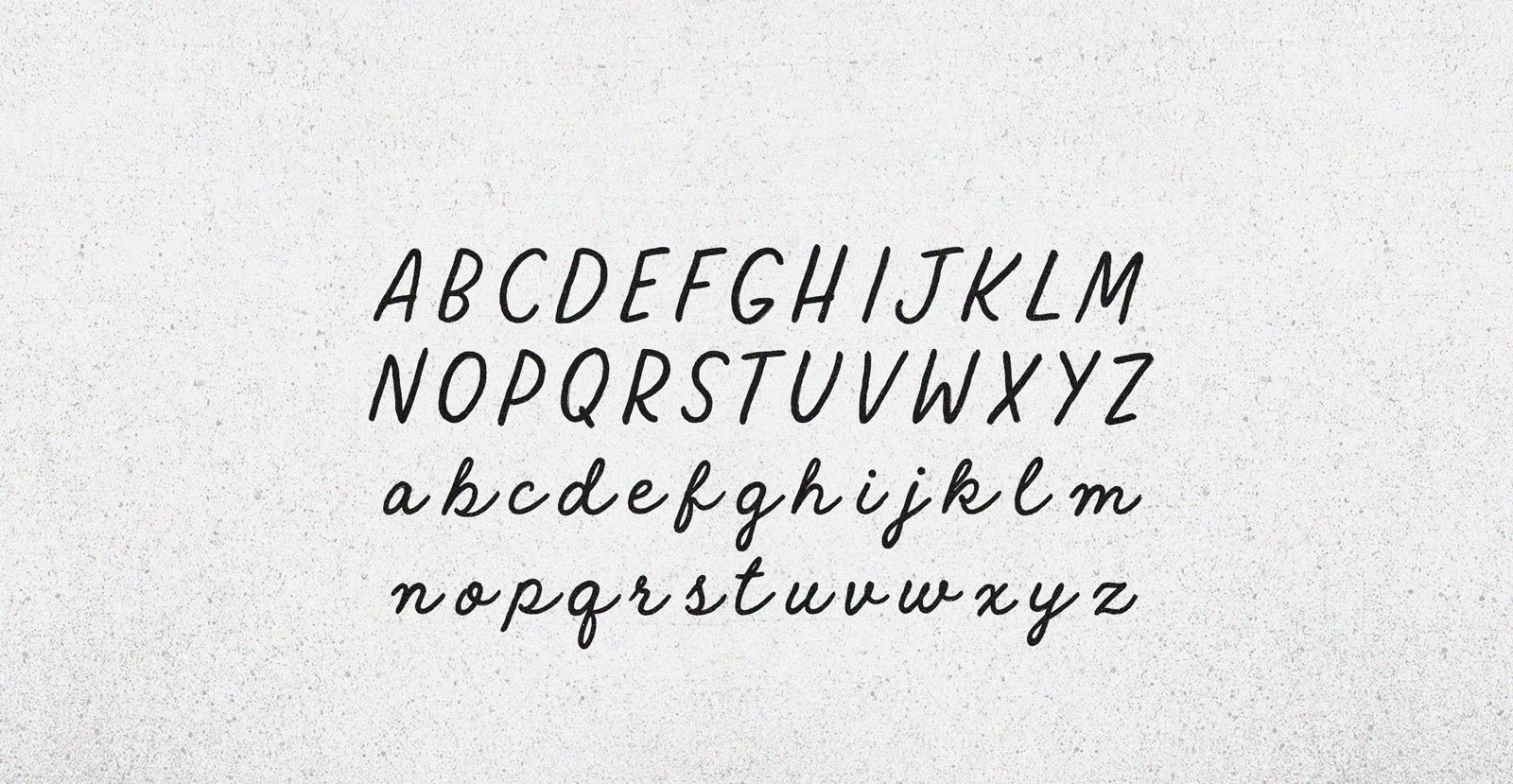 Raw Selvage Handwritten Brush Script Font - BLKBK Type - Hand Drawn Script Font