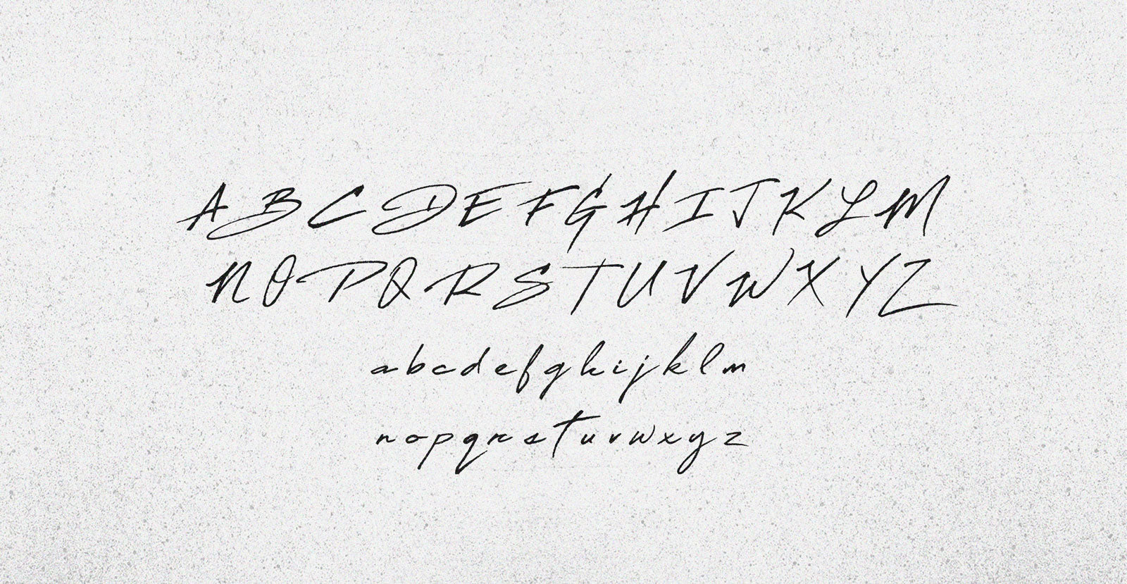 Midnight Disco Handwritten Brush Script Font - BLKBK Type - Hand Drawn Script Font