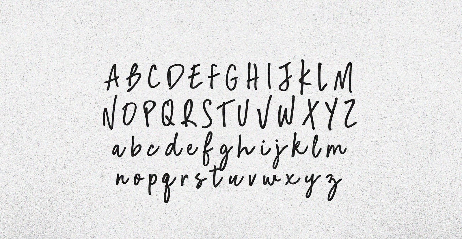 New Balance Handwritten Brush Script Font - BLKBK Type - Hand Drawn Script Font