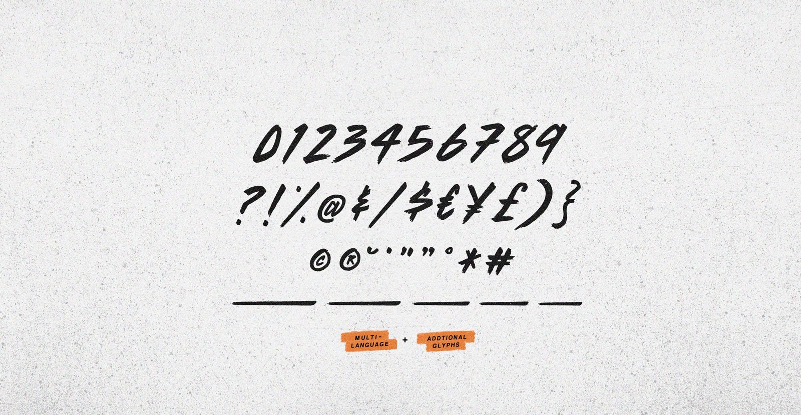 Radio Active Handwritten Brush Script Font - BLKBK Type - Hand Drawn Script Font