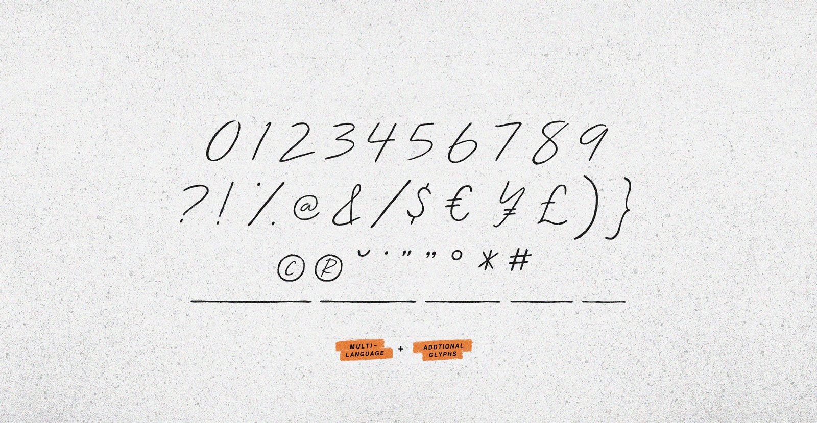 Rough Draft Handwritten Brush Script Font - BLKBK Type - Hand Drawn Script Font