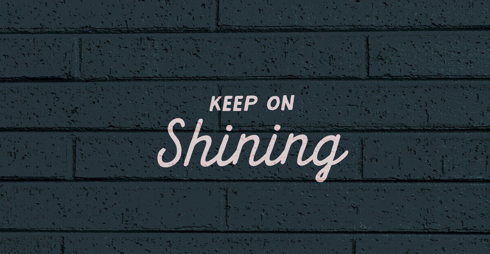 Keep Going Handwritten Brush Script Font - BLKBK Type - Hand Drawn Script Font