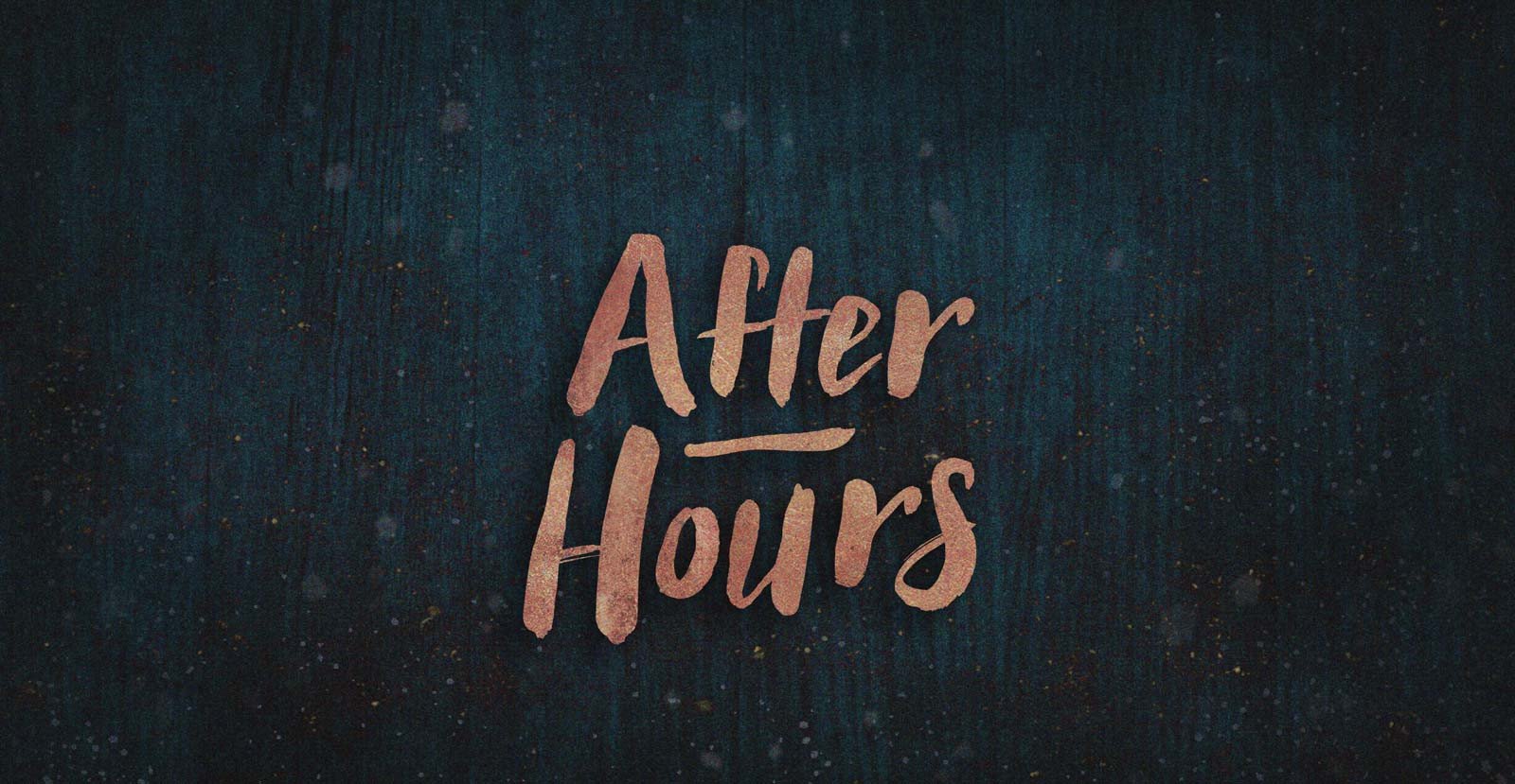After Hours Handwritten Brush Font - BLKBK Type - Hand Drawn Script Font