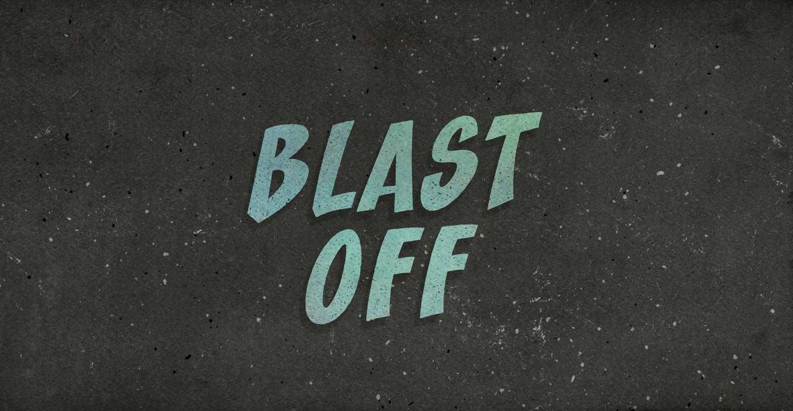 Blast Off Handwritten Sans Font - BLKBK Type - Hand Drawn Script Font