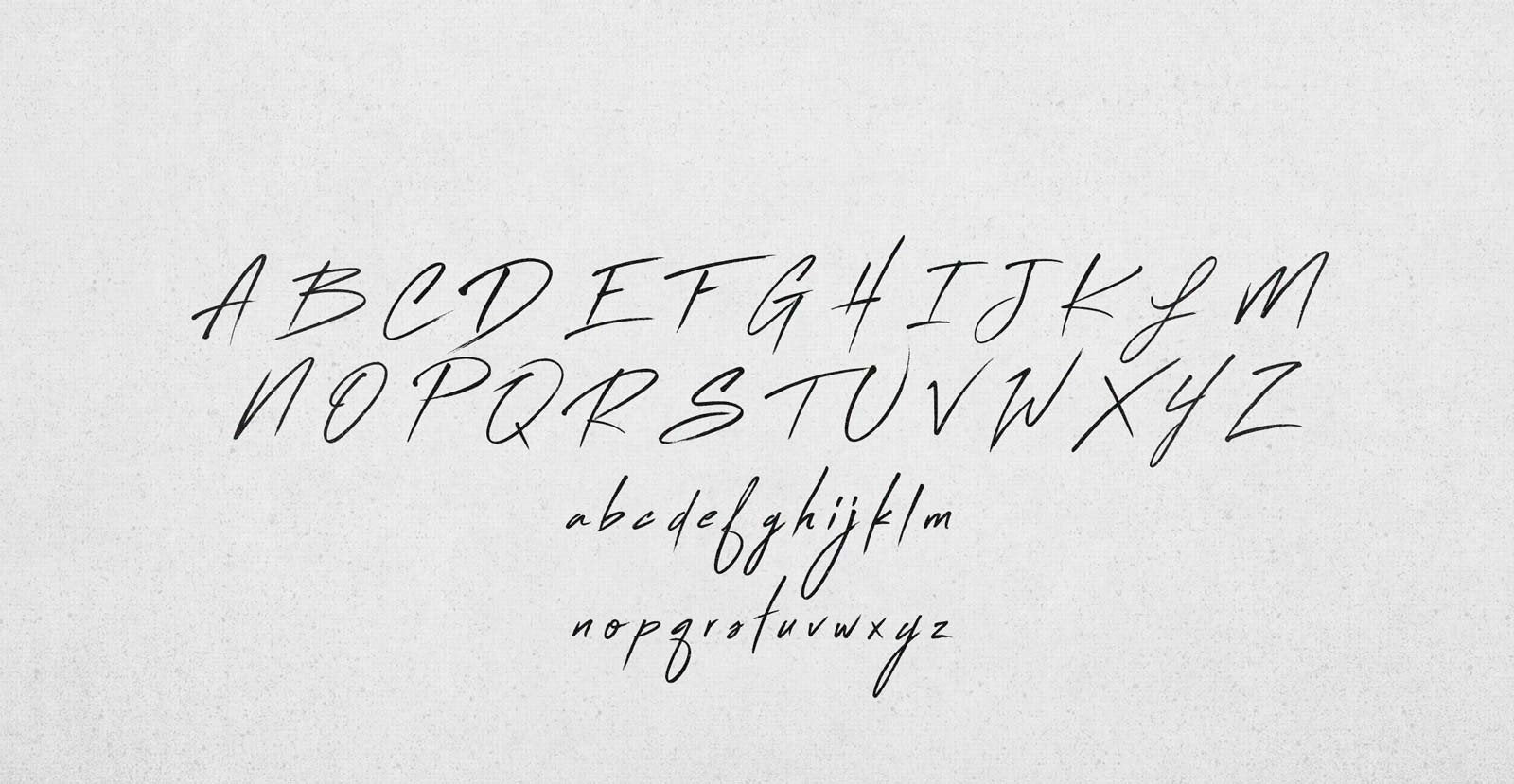 Flash Back Handwritten Brush Script Font - BLKBK Type - Hand Drawn Script Font