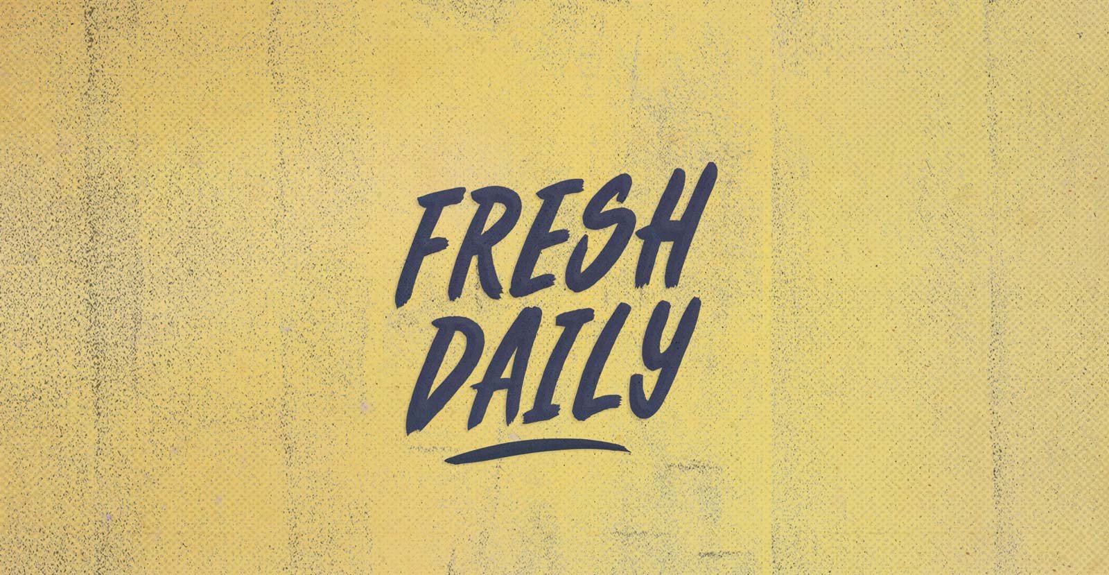 Fresh Daily Handwritten Brush Font - BLKBK Type - Hand Drawn Script Font