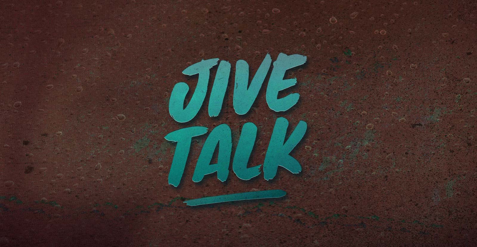 Jive Talk Handwritten Brush Font - BLKBK Type - Hand Drawn Script Font