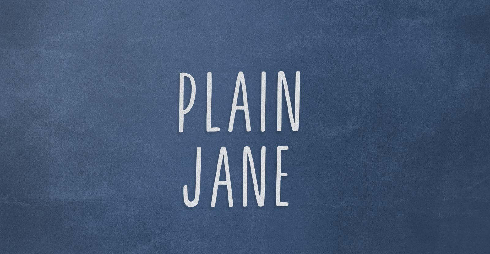Plain Jane Handwritten Maker Font - BLKBK Type - Hand Drawn Script Font