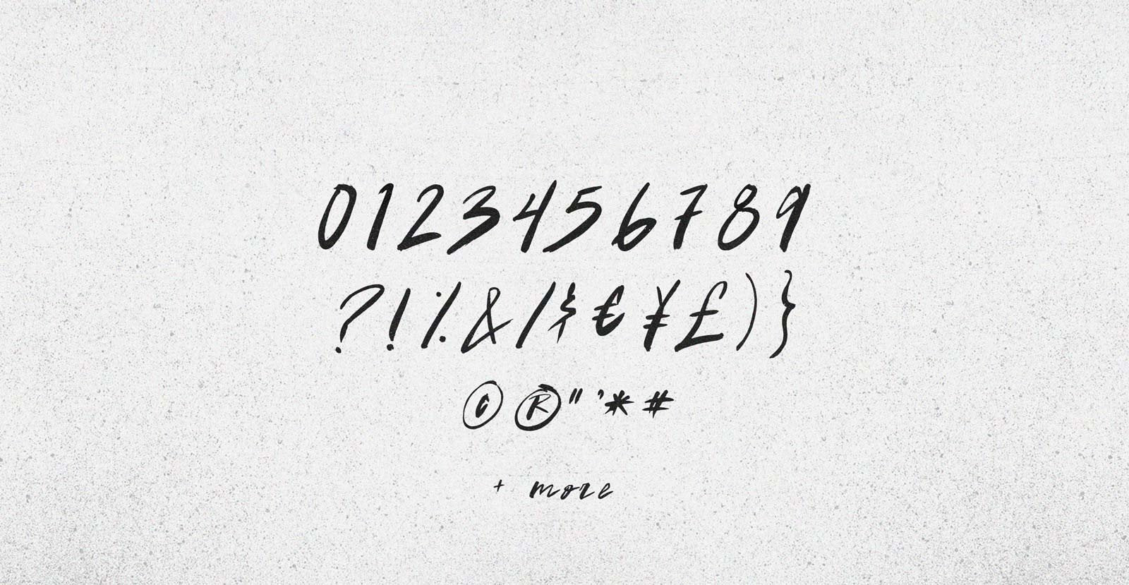 Rough Diamond Handwritten Brush Script Font - BLKBK Type - Hand Drawn Script Font