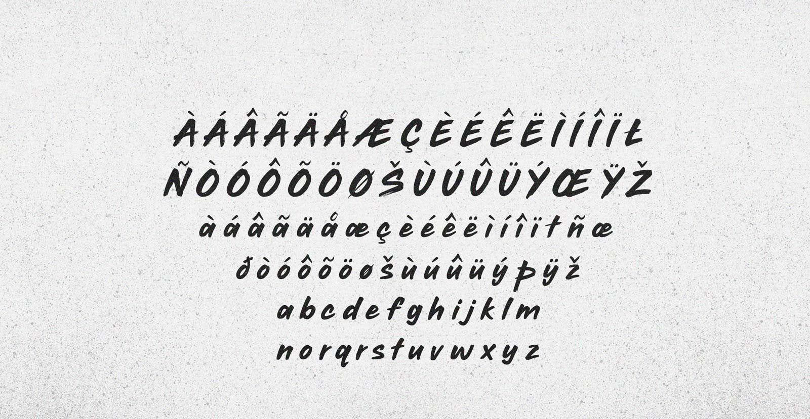 Third Rail Handwritten Brush Font - BLKBK Type - Hand Drawn Script Font