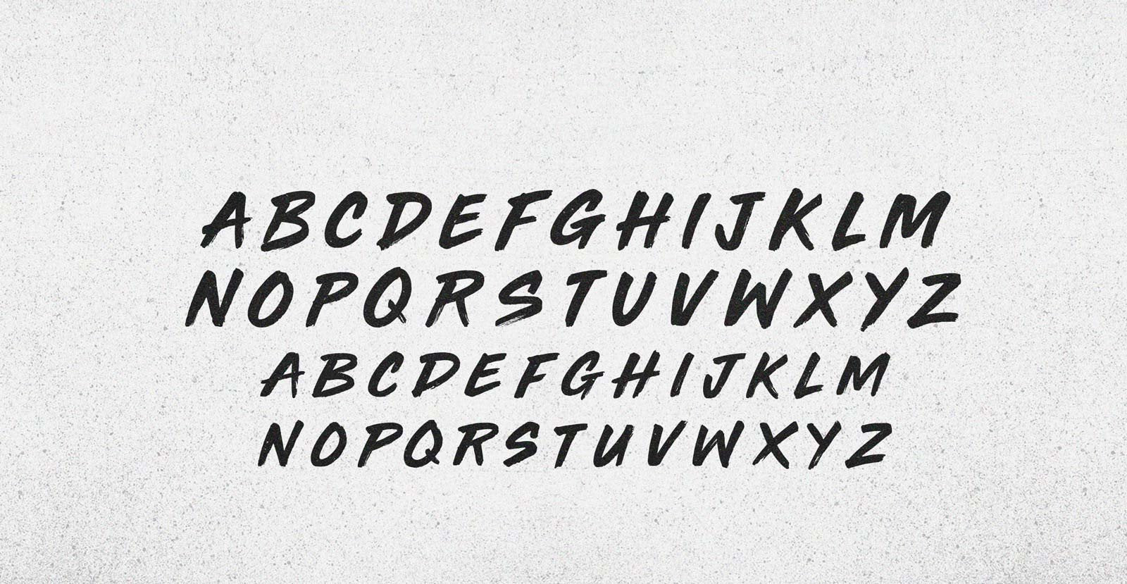 Third Rail Handwritten Brush Font - BLKBK Type - Hand Drawn Script Font