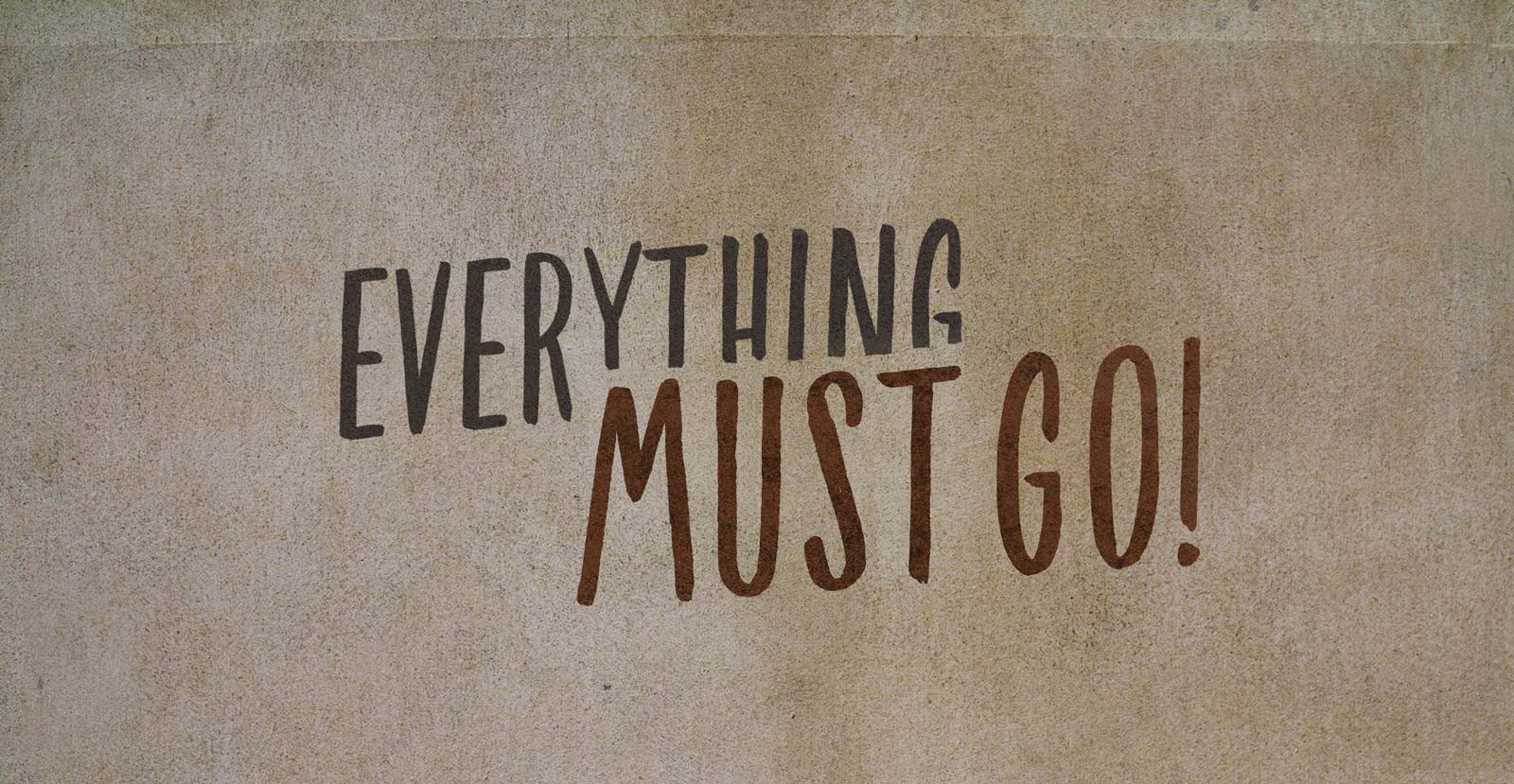 Yard Sale Handwritten Brush Font - BLKBK Type - Hand Drawn Script Font