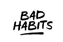 Bad Habits Handwritten Brush Script Font - BLKBK Type - Hand Drawn Script Font