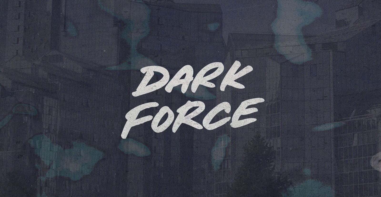 Dark Force Handwritten Brush Font - BLKBK Type - Hand Drawn Script Font