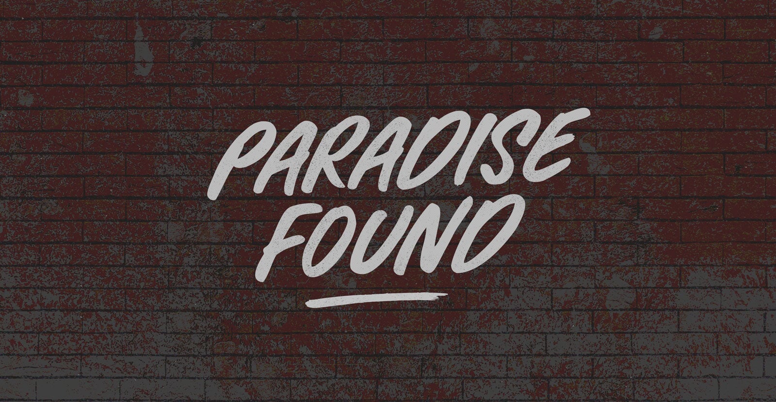 Paradise Found Handwritten Brush Script Font - BLKBK Type - Hand Drawn Script Font