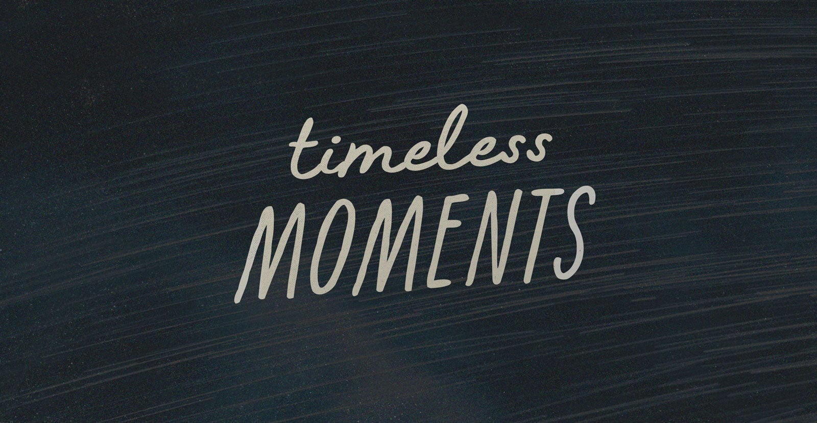 Timeless Moments Handwritten Brush Script Font - BLKBK Type - Hand Drawn Script Font