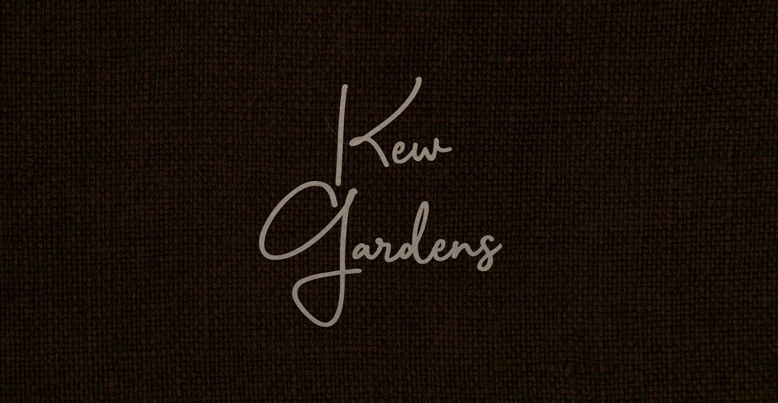 Kew Gardens Handwritten Pen Script Font - BLKBK Type - Hand Drawn Script Font