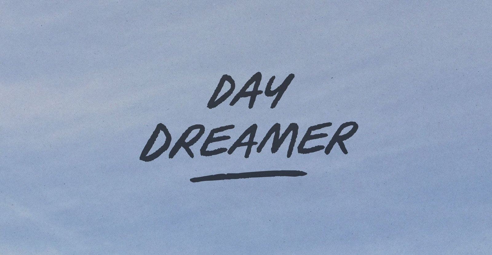 Day Dreamer Handwritten Brush Script Font - BLKBK Type - Hand Drawn Script Font