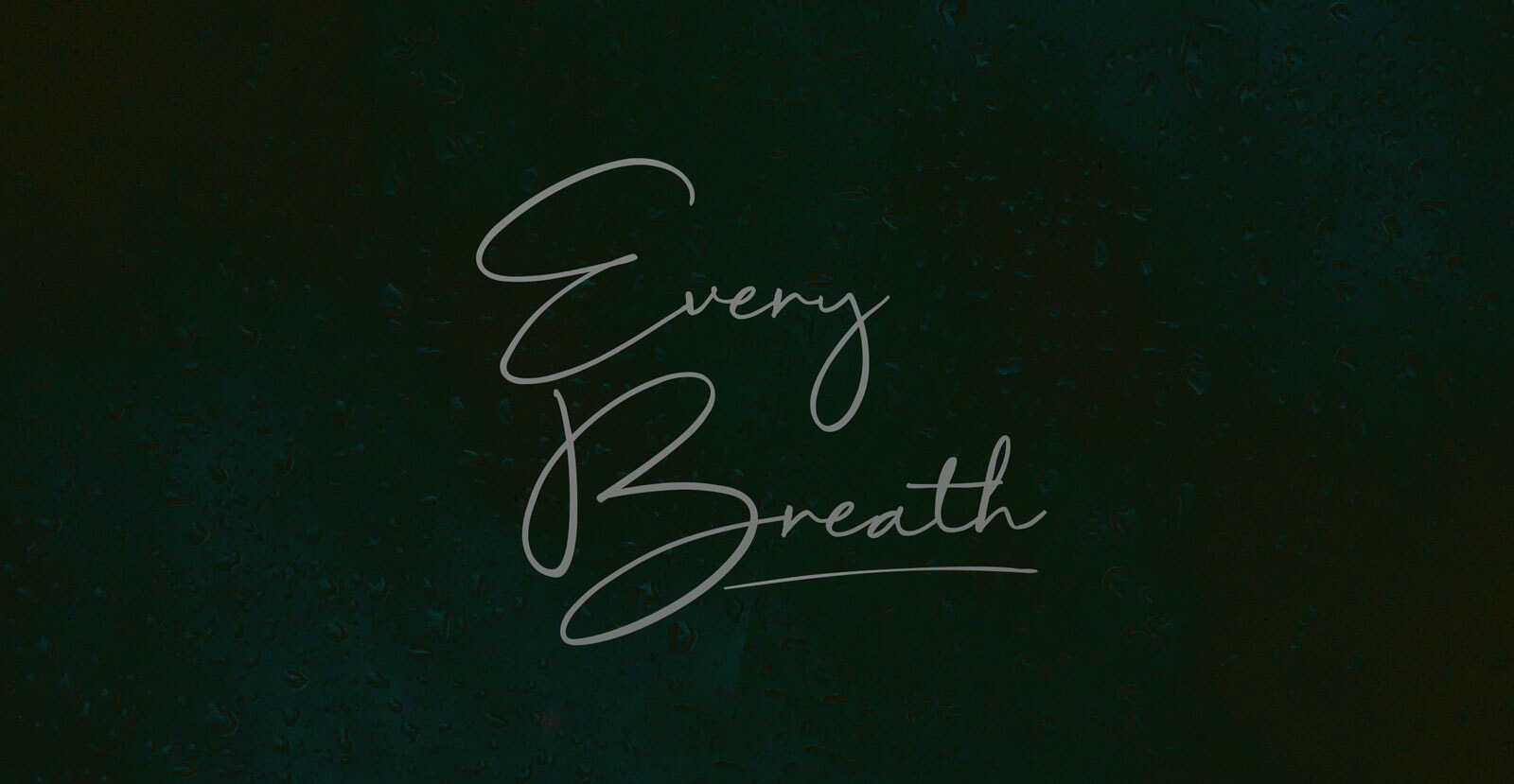 Every Breath Handwritten Pen Script Font - BLKBK Type - Hand Drawn Script Font