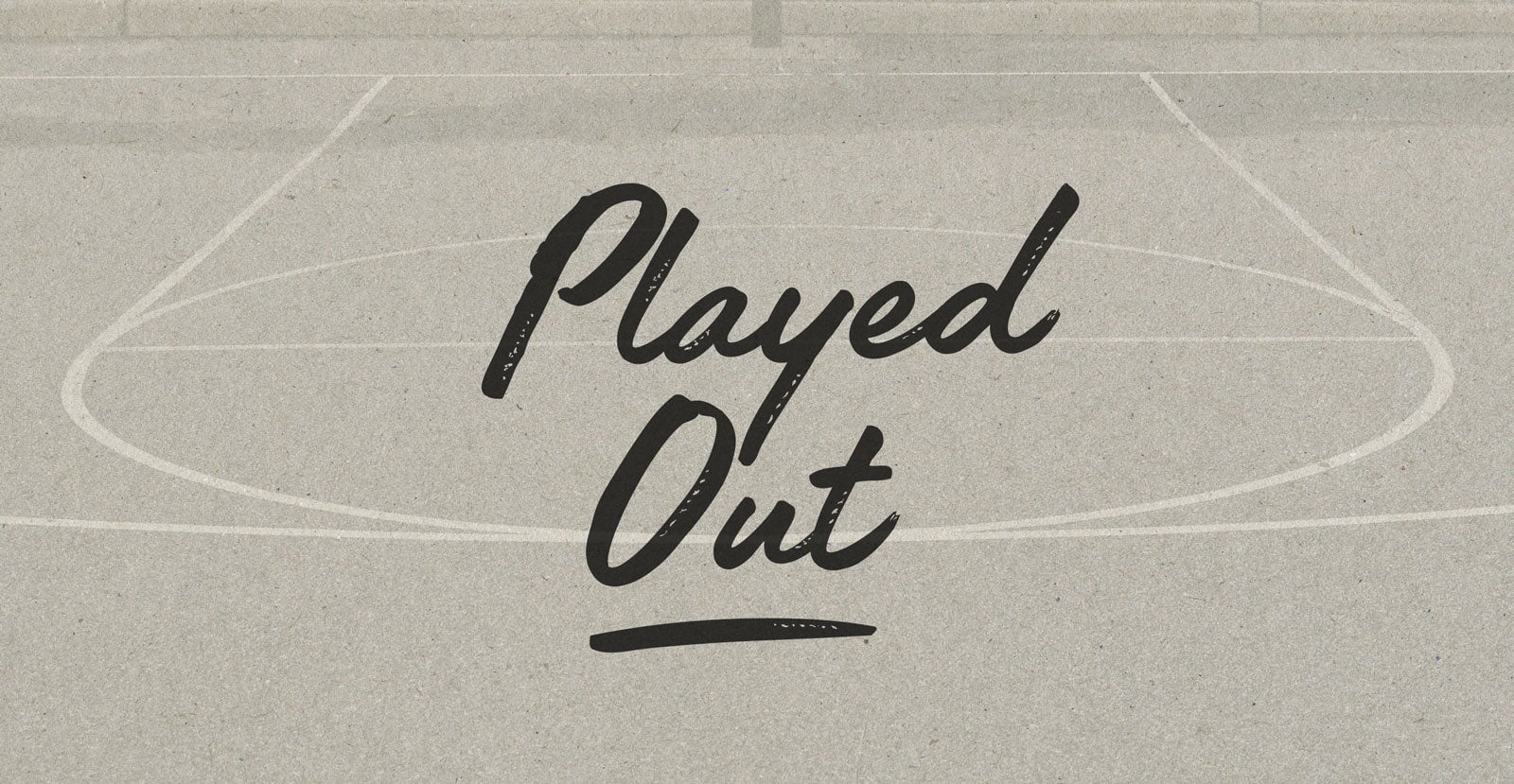 Played Out Handwritten Brush Script Font - BLKBK Type - Hand Drawn Script Font