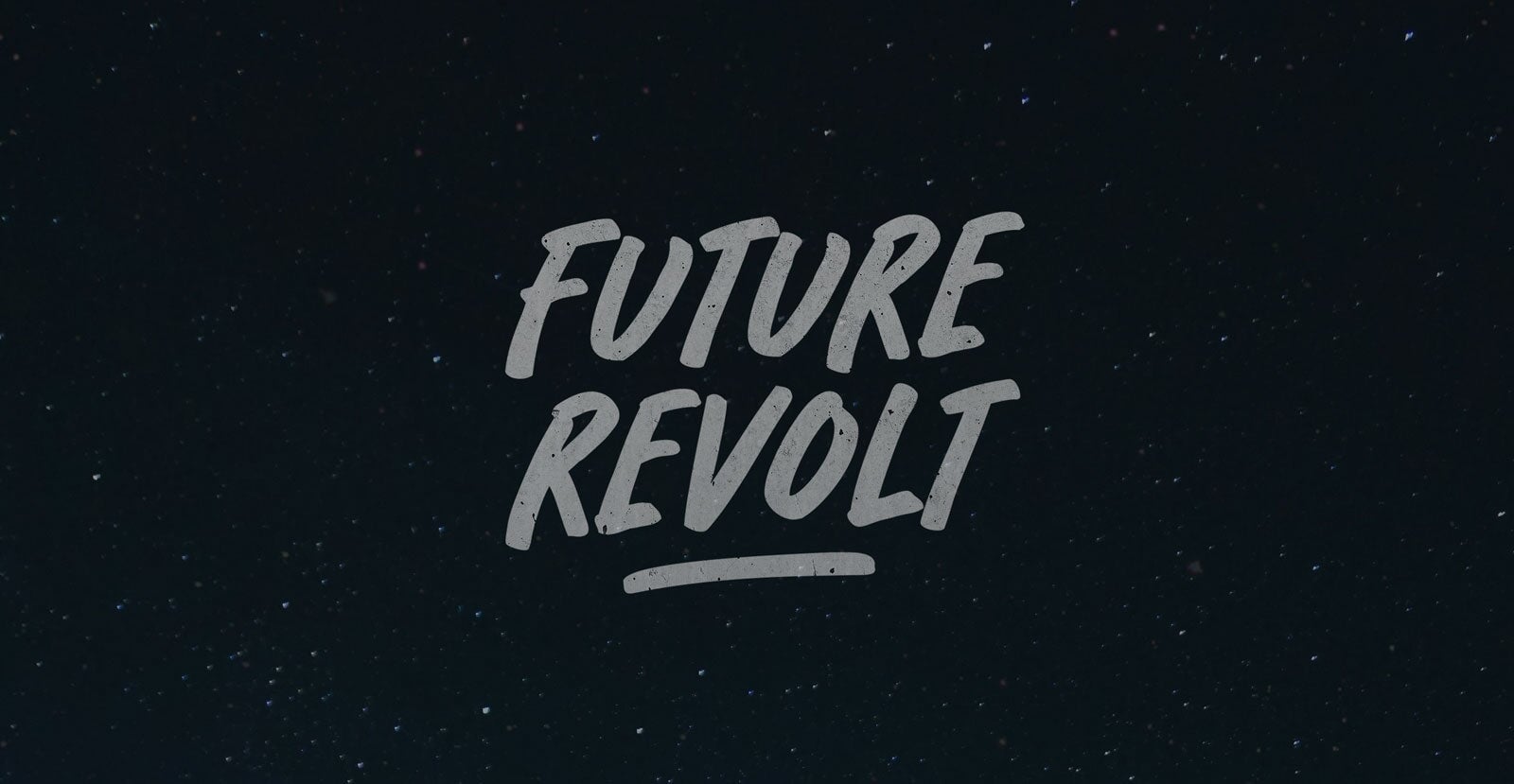 Future Revolt Handwritten Brush Script Font - BLKBK Type - Hand Drawn Script Font