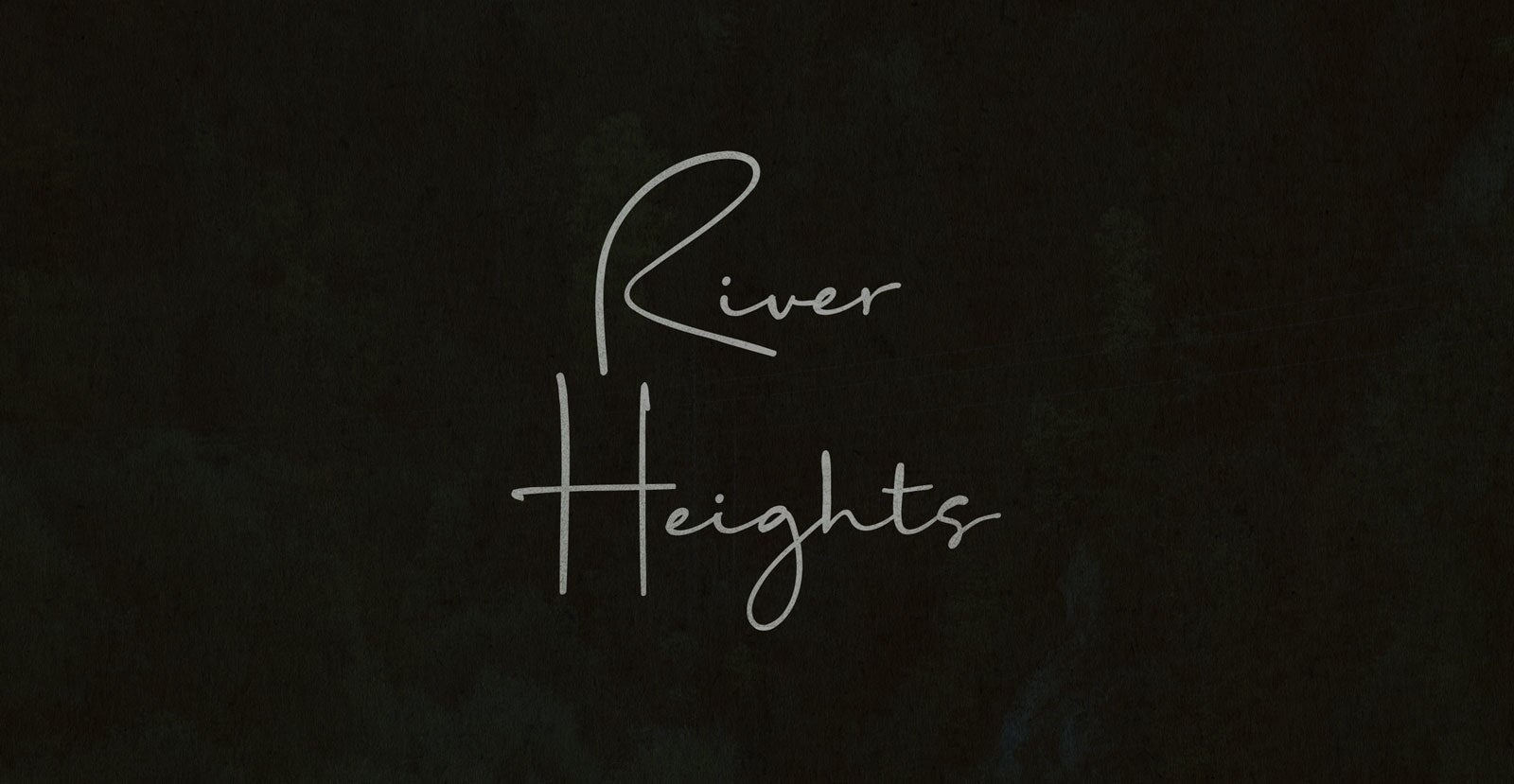 River Heights Handwritten Pen Script Font - BLKBK Type - Hand Drawn Script Font