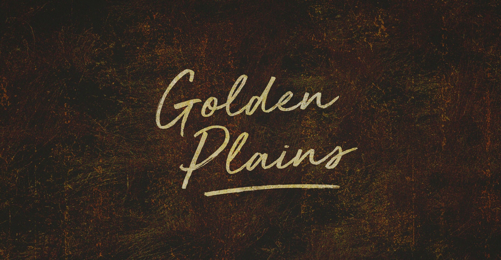 Golden Plains Handwritten Brush Script Font - BLKBK Type - Hand Drawn Script Font