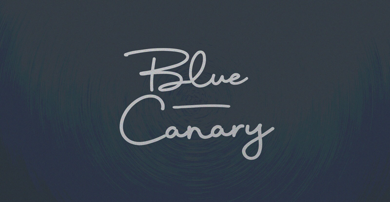 Blue Canary Handwritten Pen Script Font - BLKBK Type - Hand Drawn Script Font