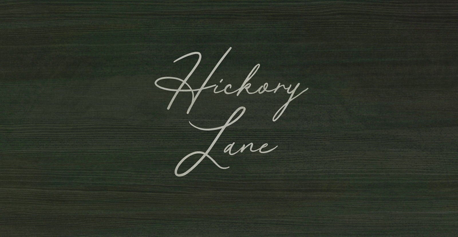 Hickory Lane Handwritten Brush Script Font - BLKBK Type - Hand Drawn Script Font