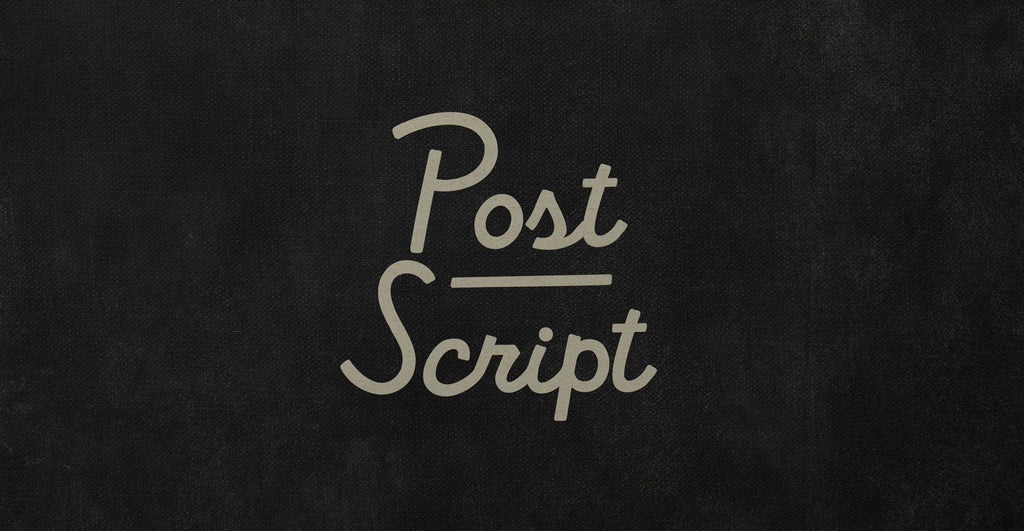 Post Script