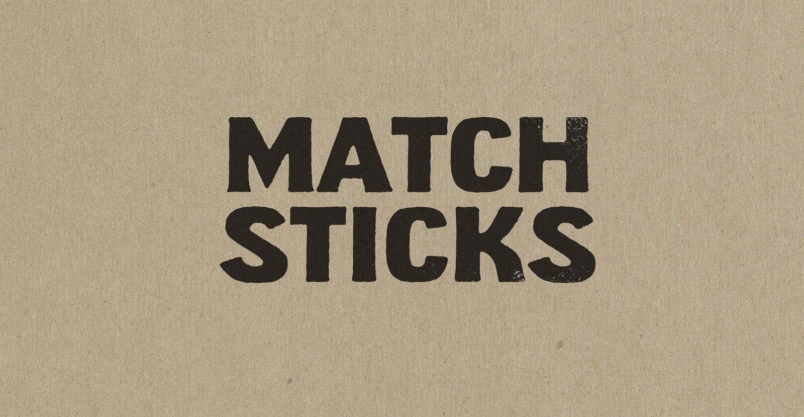 Match Sticks Handwritten Serif Font - BLKBK Type - Hand Drawn Script Font