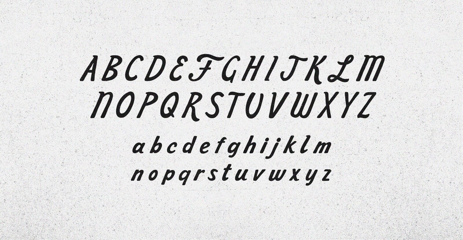 Front Line Handwritten Script Font - BLKBK Type - Hand Drawn Script Font