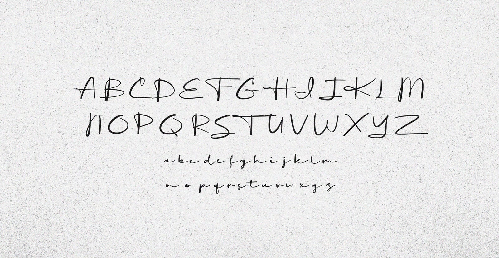 Mont Blanc Handwritten Pen Script Font - BLKBK Type - Hand Drawn Script Font