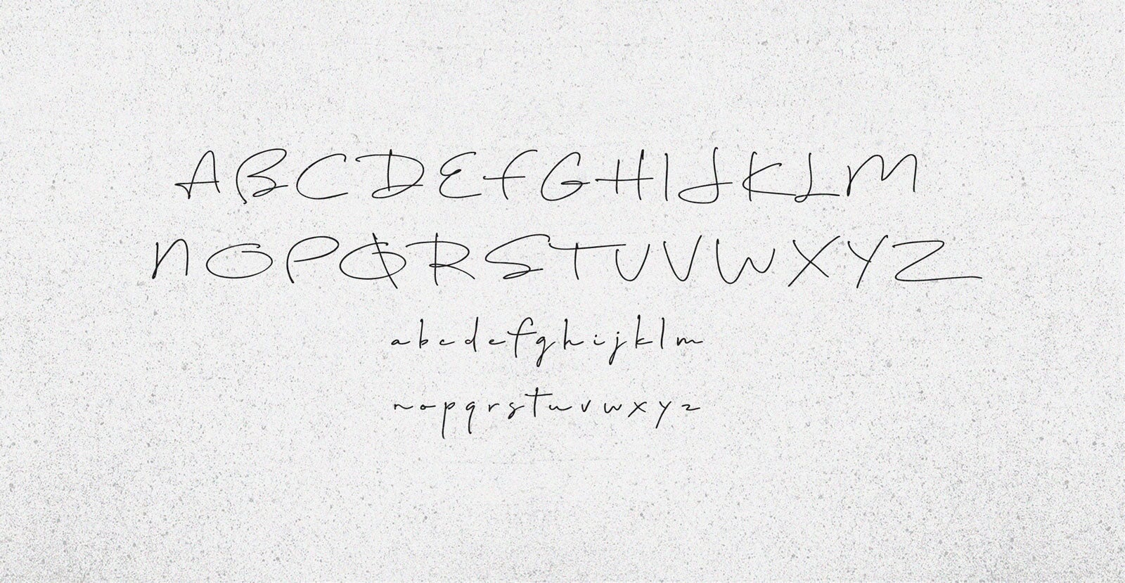 Vieux Lyon Handwritten Pen Script Font - BLKBK Type - Hand Drawn Script Font