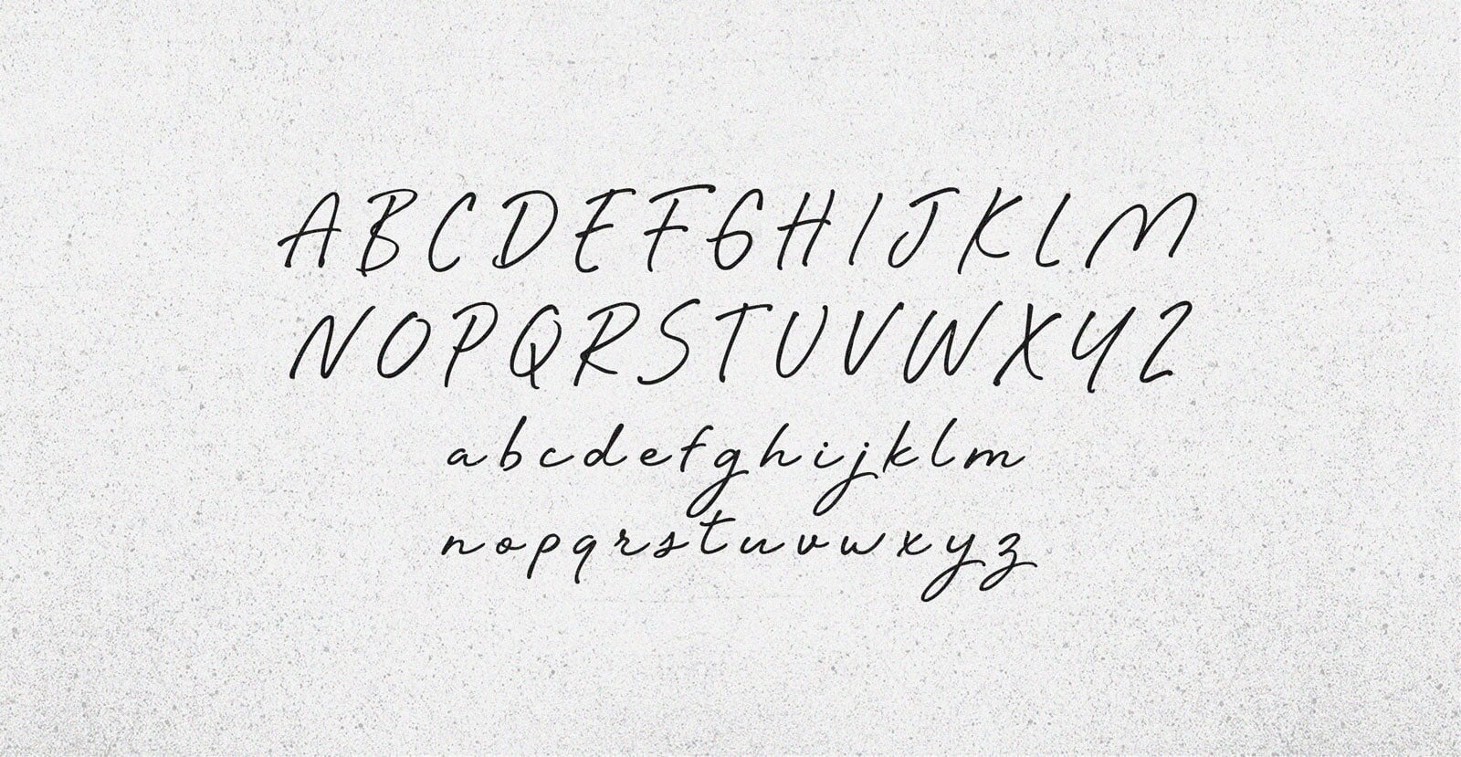 Flow Motion Handwritten Pen Script Font - BLKBK Type - Hand Drawn Script Font